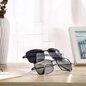 Cabilock 6-Tier Clear Display Stand for Wallets and More