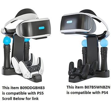 Skywin VR Charging Stand for PS4 Controllers and Display