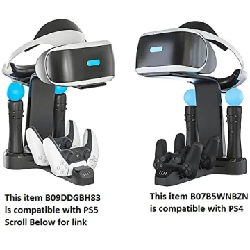 Skywin VR Charging Stand for PS4 Controllers and Display