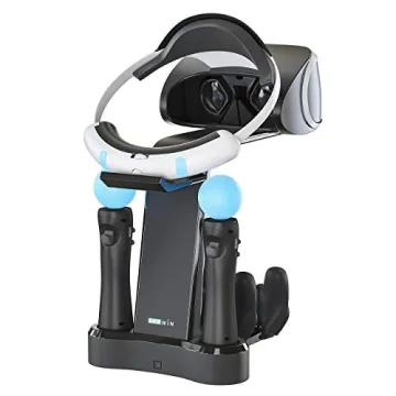 Skywin VR Charging Stand for PS4 Controllers and Display