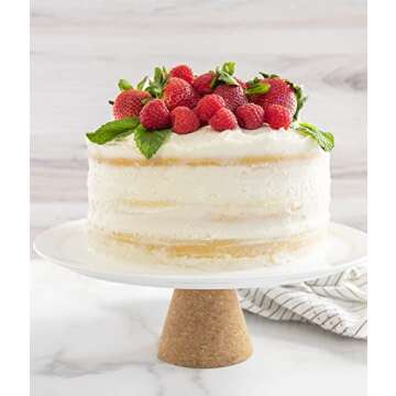 Nordic Ware Prism 9” Round Cake Pan (46970), Metallic