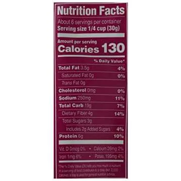 Saffron Road Korean BBQ Crunchy Chickpea Snack, 6oz - Gluten Free, Non-GMO, Halal, Kosher, Vegan