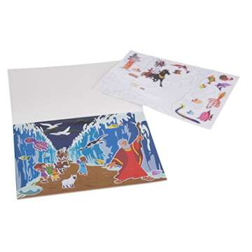 Melissa & Doug Reusable Sticker Pads Set: Bible Stories