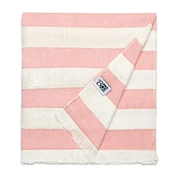 Black & White Turkish Beach Towels - Set of 4 Eco-Friendly