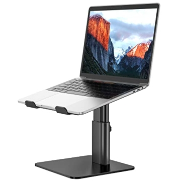 BESIGN LSX6N Laptop Stand, Ergonomic Adjustable Notebook Riser Holder, Computer Stand Compatible wit...