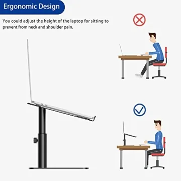 BESIGN LSX6N Ergonomic Adjustable Laptop Stand