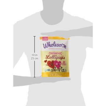 Organic Heart Lollipops – Perfect Treats for All Ages