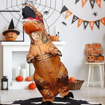 Lulu Home Inflatable Dinosaur Costume for Kids - Perfect for Parties