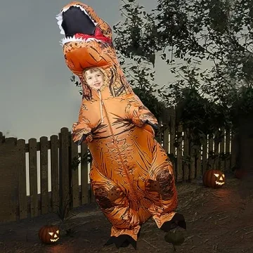 Lulu Home Inflatable Dinosaur Costume for Kids - Perfect for Parties
