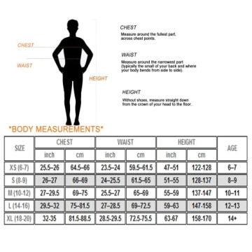 Warm TELALEO Long Sleeve Compression Shirt for Kids