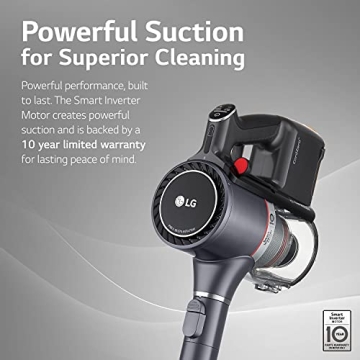 LG CordZero A927 Cordless Vacuum Cleaner with 2 Batteries