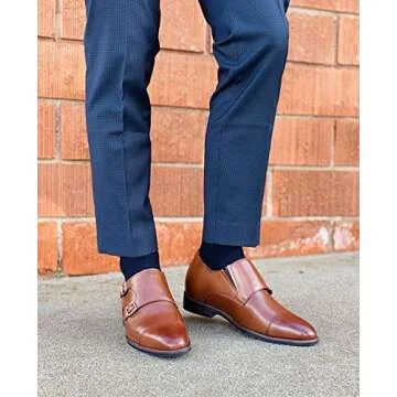 CALTO Elevator Shoes for Men - Stylish Premium Leather Loafers