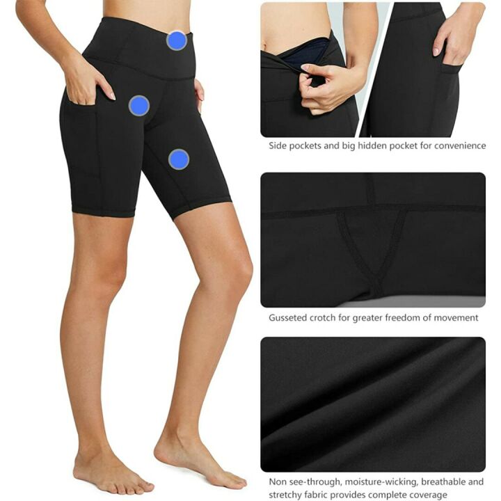 BALEAF High Waist Biker Shorts for Summer Activities