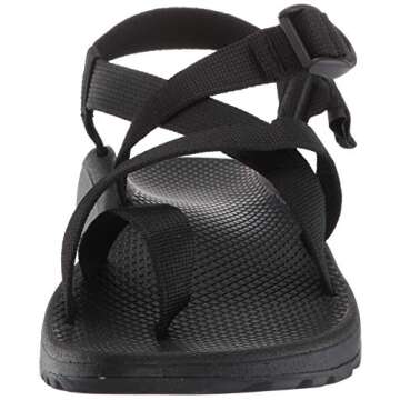 Chaco womens Zcloud 2 Sandal, Solid Black, 9 Wide US