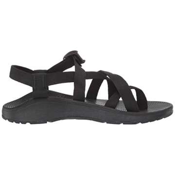 Chaco womens Zcloud 2 Sandal, Solid Black, 9 Wide US