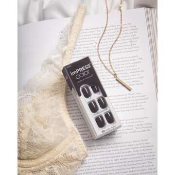 KISS imPRESS Press On Nails, Design 'Reset', Multicolor