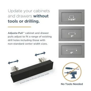 Franklin Brass Adjusta-Pull Cabinet Handles 1" to 4"