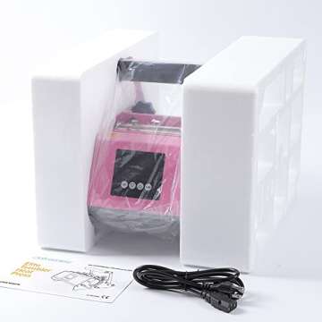 Craft Express Tumbler Heat Press Machine Sublimation Pink Mug Press for Straight 11 OZ 15 OZ 20 OZ 30 OZ Sublimation Skinny Tumblers Ceramic Glass Mugs Water Bottles Heat Press