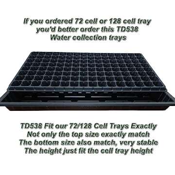 RooTrimmer 10 Pack 128 Cell Seed Starter Trays