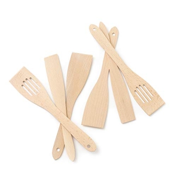 tuuli Kitchen Wooden Utensils Set for Everyday Cooking