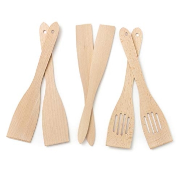 tuuli Kitchen Wooden Utensils Set for Everyday Cooking