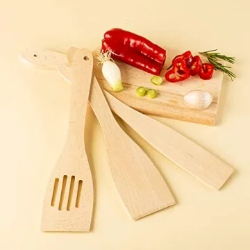 tuuli Kitchen Wooden Utensils Set for Everyday Cooking