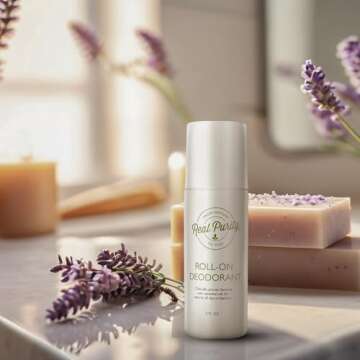 Real Purity Roll-On Natural Deodorant - Organic & Effective Solutions