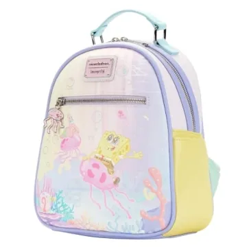 Loungefly SpongeBob Pastel Jelly Fishing Mini Backpack