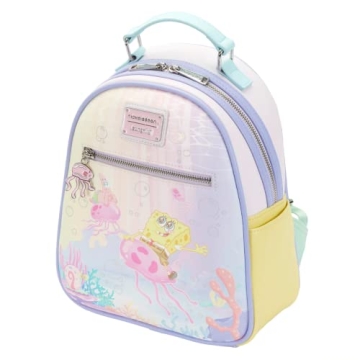 Loungefly SpongeBob Pastel Jelly Fishing Mini Backpack