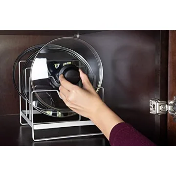 Kitchen Spaces Pot and Pan Organizer for Easy Organization