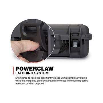 Nanuk 920 Hard-Shell Carrying Case with Foam Insert for DJI Mavic 2 Pro and Zoom, Graphite