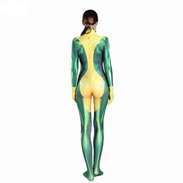 Axvinel Superhero Rogue Cosplay Costume for Women