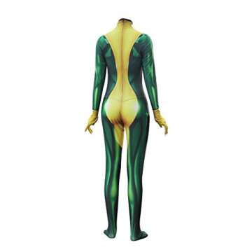 Axvinel Superhero Rogue Cosplay Costume for Women