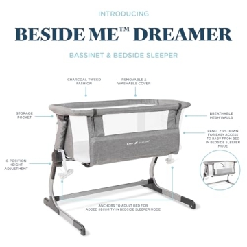 Baby Delight Beside Me Dreamer Bassinet for New Parents