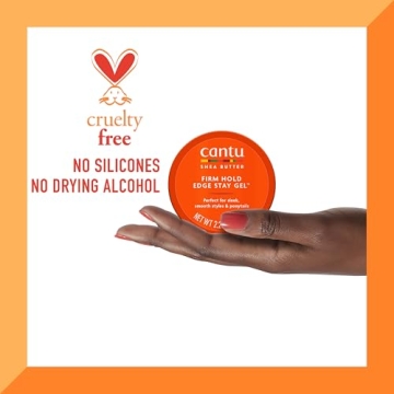 Cantu Extra Hold Edge Stay Gel with Shea Butter 2.25 oz