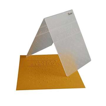 Darice Damask Embossing Folder 5x7 - Create Elegant Cards