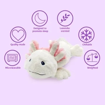 Warmies Axolotl: Microwavable Plush for Cozy Comfort