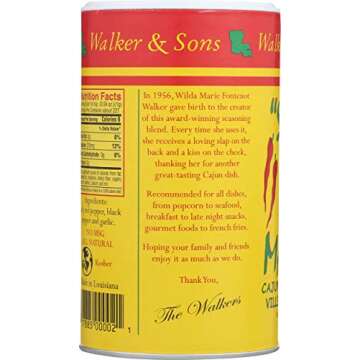 Slap Ya Mama Cajun Seasoning from Louisiana, Original Blend, No MSG and Kosher, 8 Ounce Can, Pack of 3