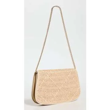 Elegant Tory Burch Women's Reva Raffia Clutch for All Occasions