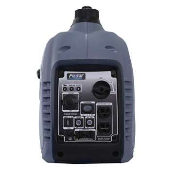 Pulsar 2300W Portable Gas-Powered Quiet Inverter Generator with USB Outlet