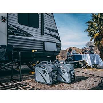 Pulsar 2300W Quiet Inverter Generator for All Occasions