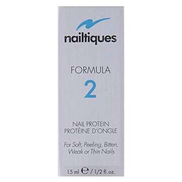 Nailtiques Formula 2 Nail Protein 0.5 oz for Strong Nails