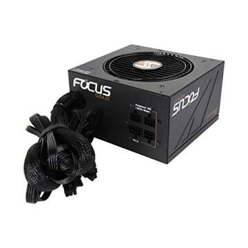 Seasonic FOCUS 650W Gold PSU Compact Size Semi-Modular
