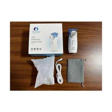 The Swirler Nebulizer - Handheld Nebulizer for Adults Travel and Household Use, Mesh Nebulizer for Kids