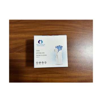 The Swirler Nebulizer - Handheld Nebulizer for Adults Travel and Household Use, Mesh Nebulizer for Kids