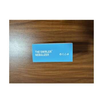 The Swirler Nebulizer - Handheld Nebulizer for Adults Travel and Household Use, Mesh Nebulizer for Kids