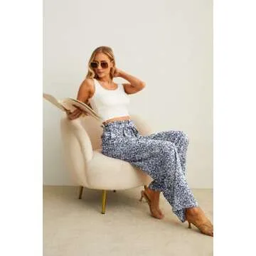 Stylish IWOLLENCE Women's Wide Leg Pants - Comfort & Elegance