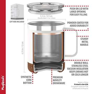 Insulated Camping Mug - Perfect Gift for All Adventures