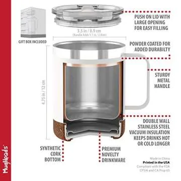 Insulated Camping Mug - Perfect Gift for All Adventures