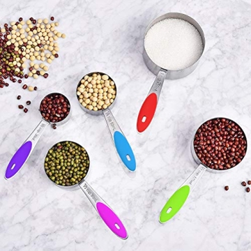 Wildone Premium Measuring Cups & Spoons Set for Precision Cooking